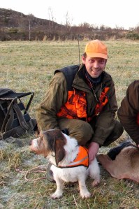 Jens Overvik og hunden Ares